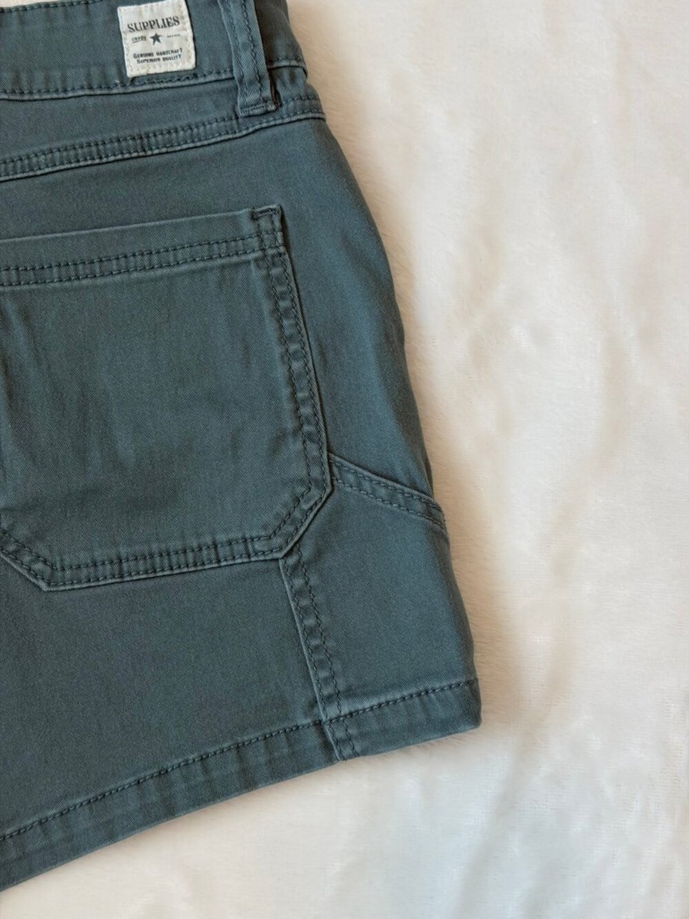 Union Bay Supplies Stretch Canvas Cargo Short - Size 6/28 - Picture 5 of 6